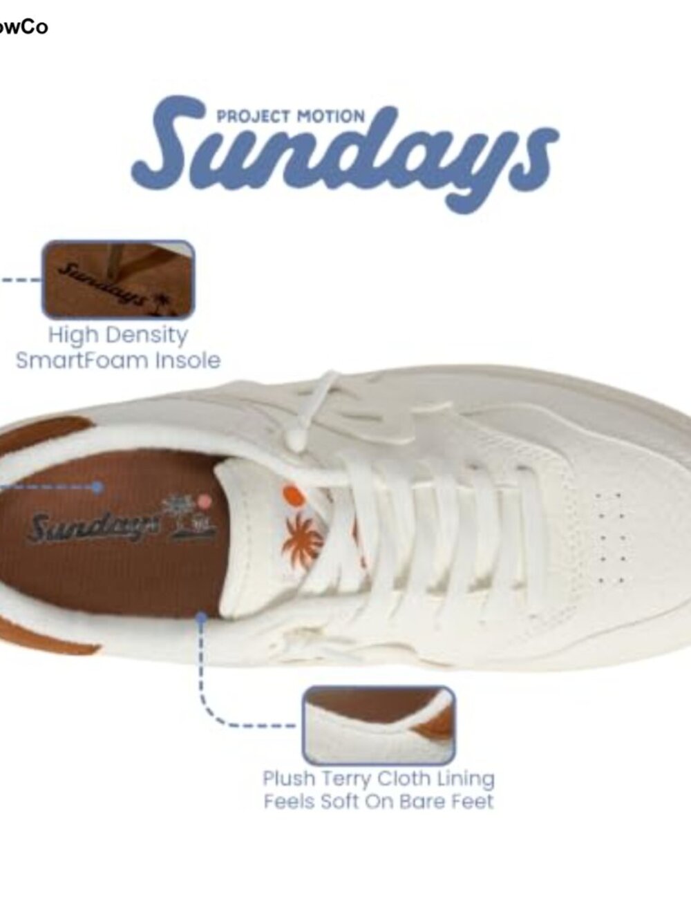 Canvas Platform Sneakers Non-Slip Lace-Up Walking Shoes - Picture 3 of 5